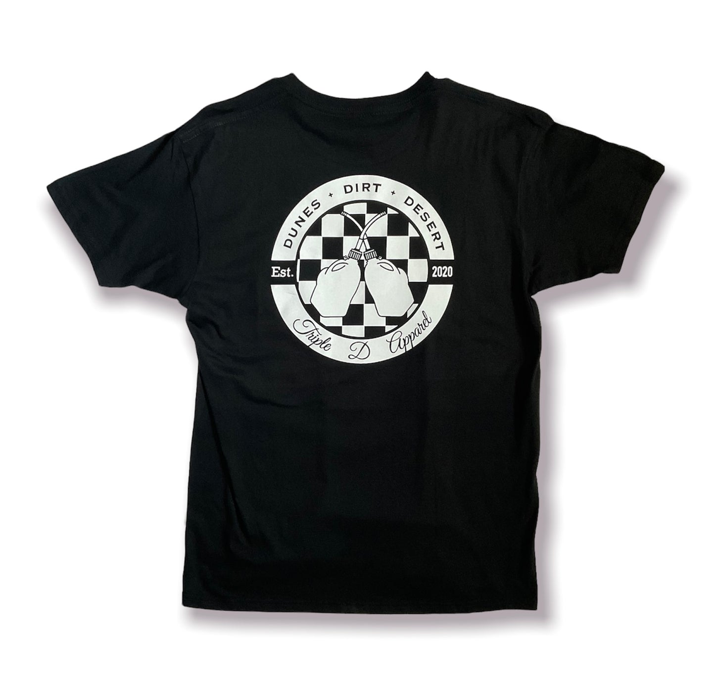 Unisex Checkered Flag Logo (Heat Pressed)