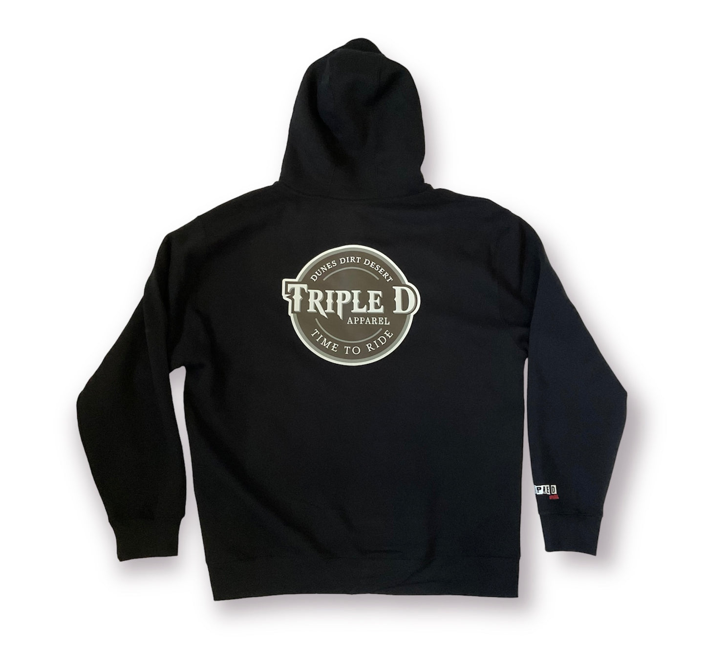 Triple D Logo Zip Up Hoodie